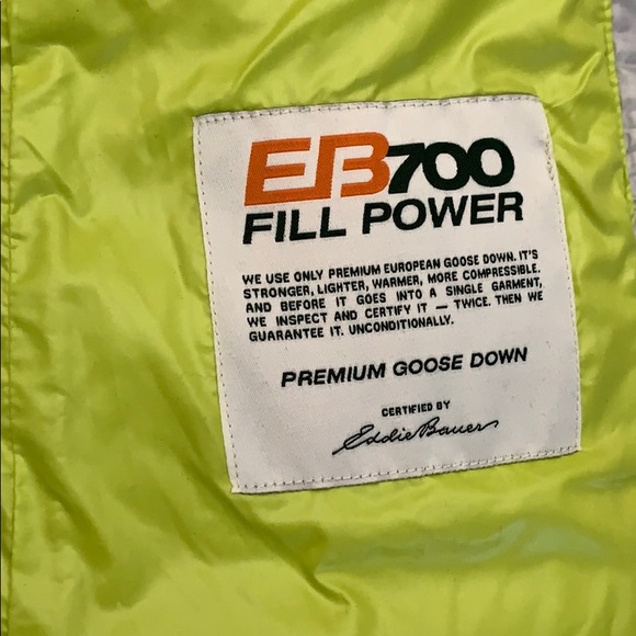 New Eddie Bauer Down Coat - Picture 6 of 6